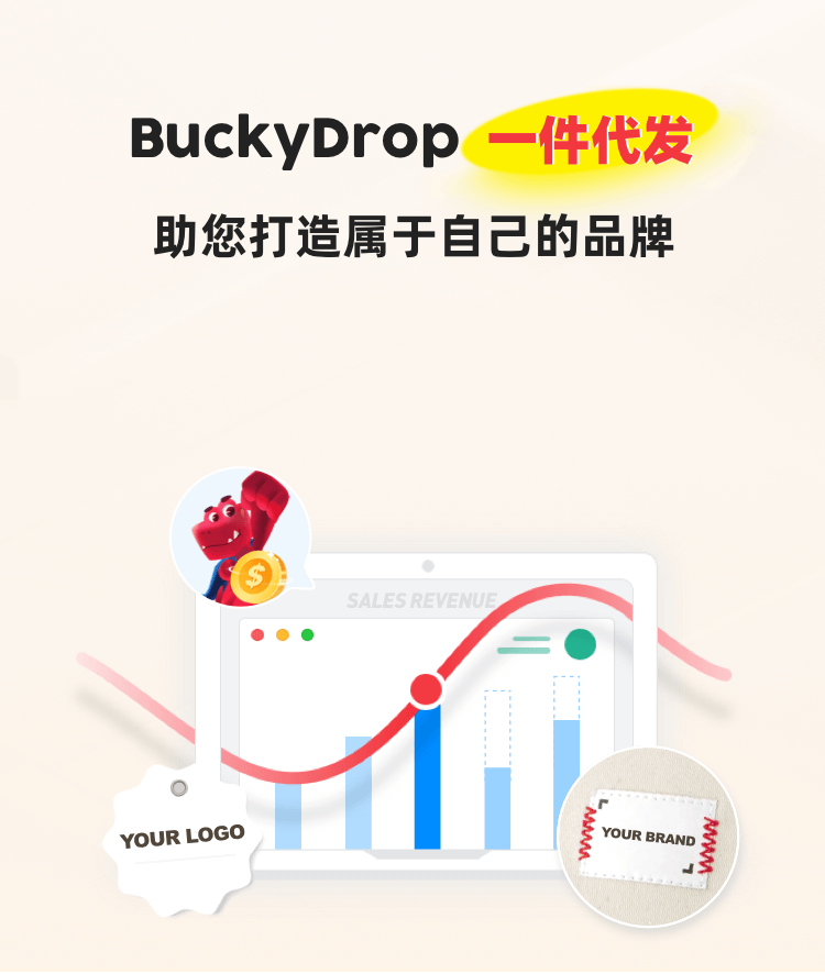 通过 BuckyDrop 开始品牌化一件代发业务