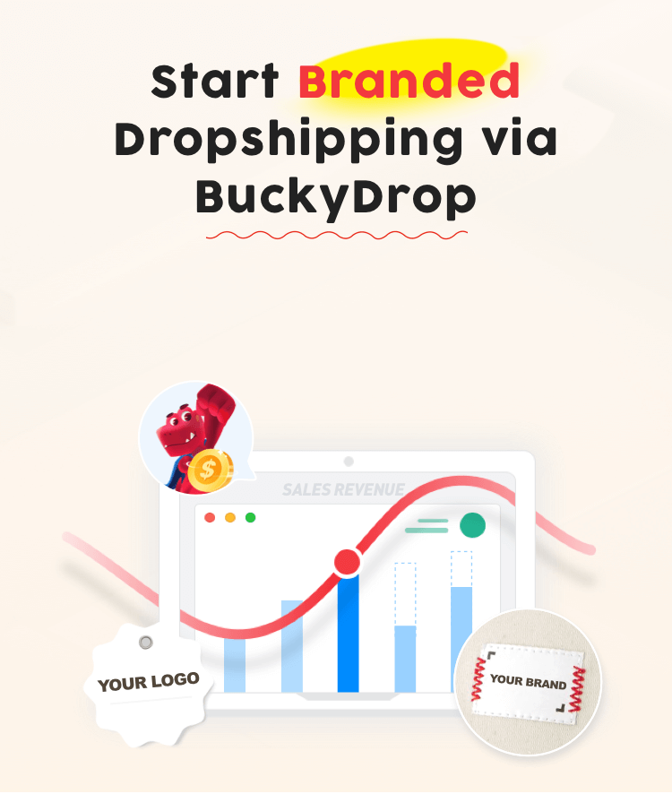 Start Branded Dropshipping via BuckyDrop